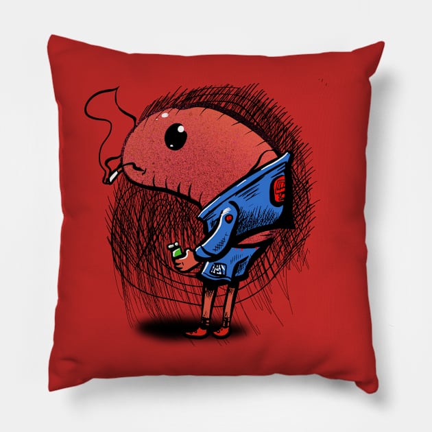 Wormy Pillow by Cake_Jlauson