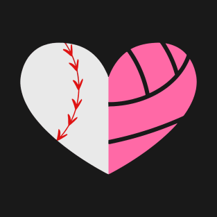 Baseball Heart T-Shirt