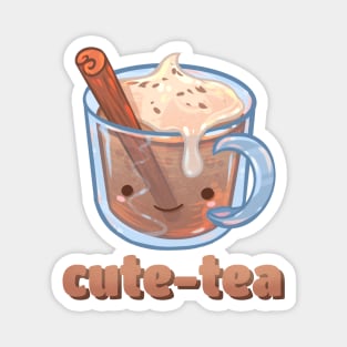 "Cutie" Chai Latte Magnet