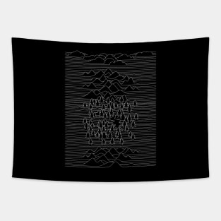 Nature Lines White by Tobe Fonseca Tapestry