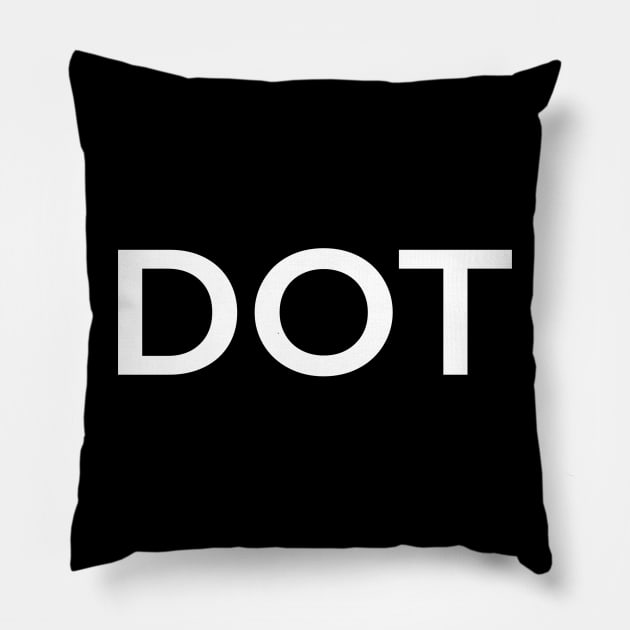 DOT Pillow by StickSicky