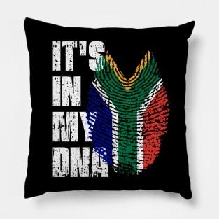 IT'S IN MY DNA South Africa Flag Boy Girl Gift Pillow