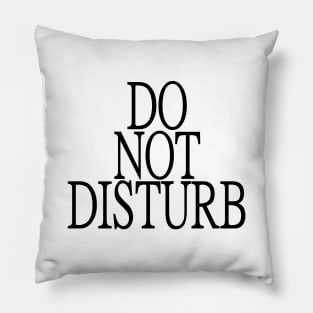 Do Not Disturb Pillow