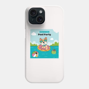 Party Pet Beach Swiming Phone Case