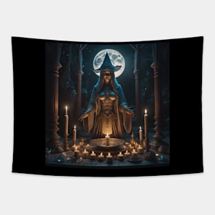 Moonlit Ritual Tapestry