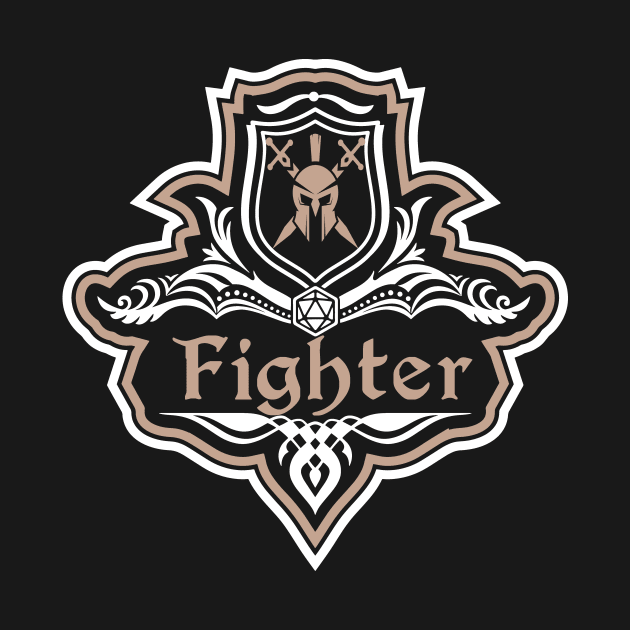 D&D Fighter Class Crest by Sunburst