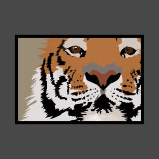 Tiger Vector T-Shirt