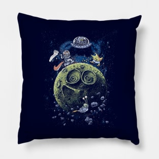 Sponge Planet Pillow