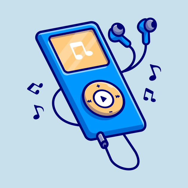 Music Player Cartoon by Catalyst Labs