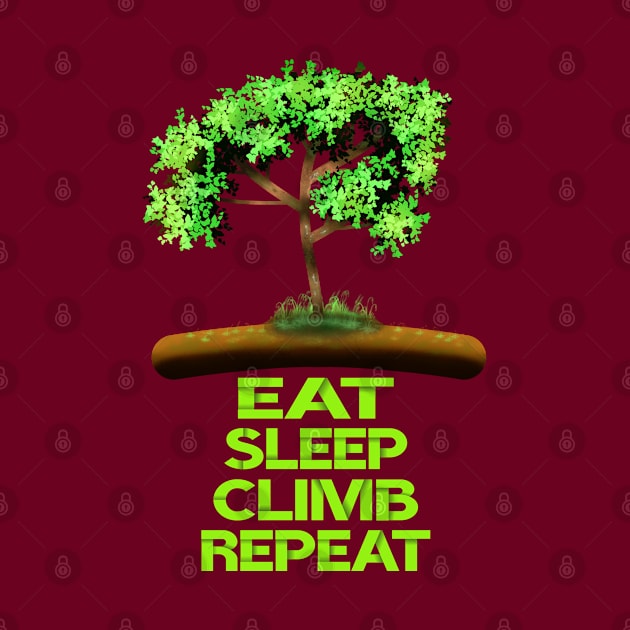 Eat Sleep Climb Repeat by MoMido