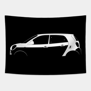 smart forfour (W453) Silhouette Tapestry