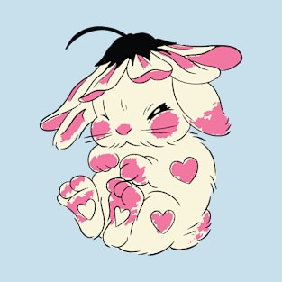 bunny with flower T-Shirt