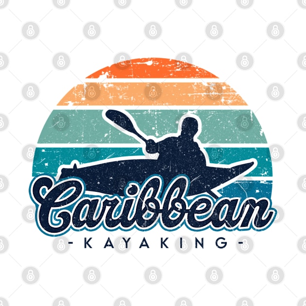 Caribbean kayaking. Perfect present for mom mother dad father friend him or her by SerenityByAlex
