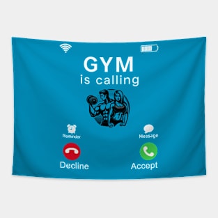 Gym is Calling Tapestry