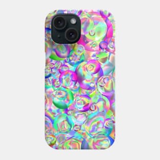 Shiny Colorful Iridescent Marble Pattern Phone Case