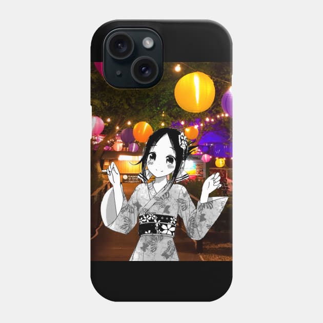 SHINOMIYA Kaguya Phone Case by admwho