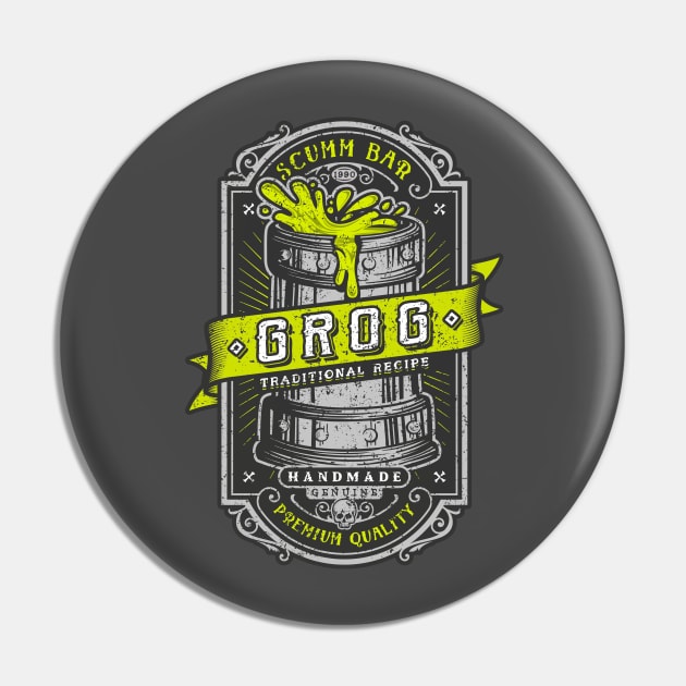 Genuine Grog v2 Pin by Olipop