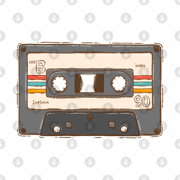 B side tape cassette by Tania Tania