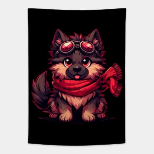 Kawaii faithful companion dogmeat Tapestry