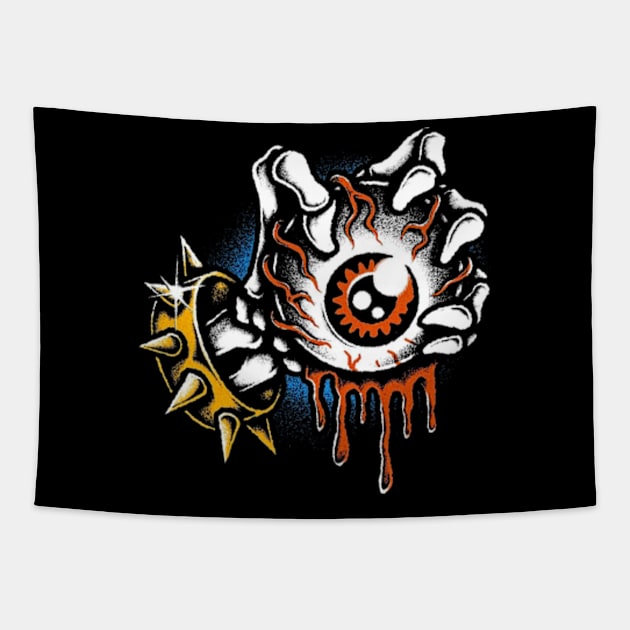 EYEBALL Tapestry by THE HORROR SHOP