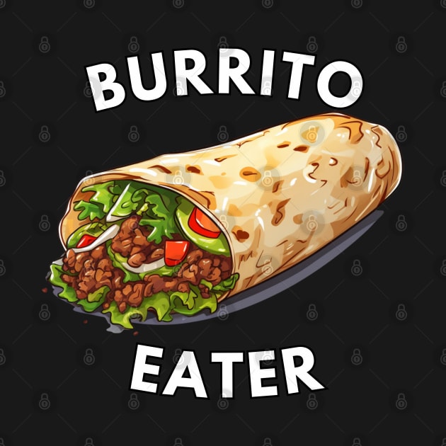 Burrito Eater by NatashaCuteShop