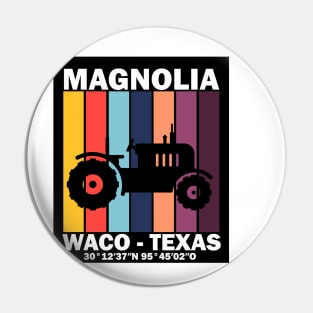 Magnolia Texas Pin