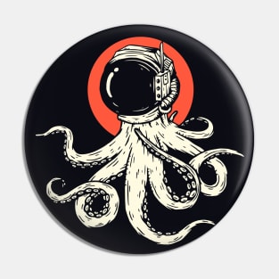 Space Octo Pin