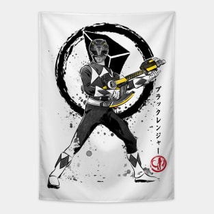 Black Ranger sumi e Tapestry