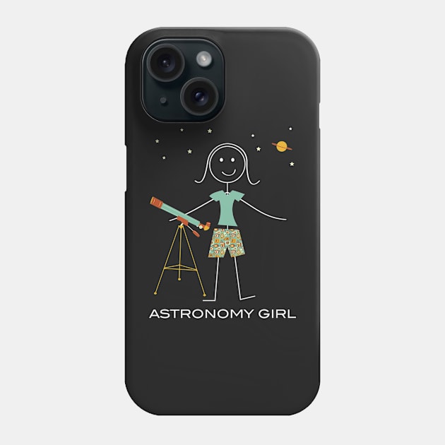 Funny Women Astronomy Design Phone Case by whyitsme