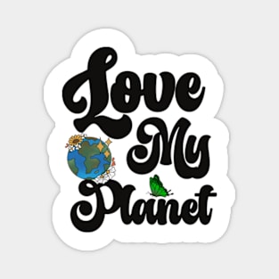 happy funny  earth day 2024 gift april 22 Cute Teacher  Lover Rainbow Magnet