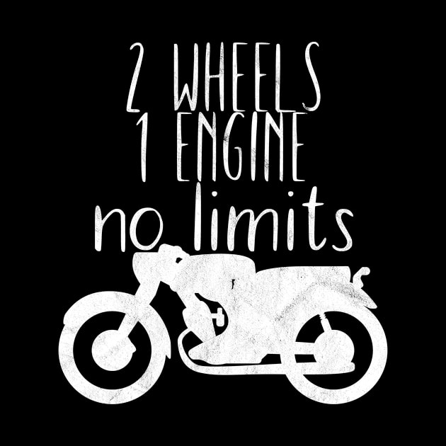 Motorcycle 2 wheels 1 engine no limits by maxcode