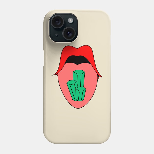 Daily Dose of Emerald Wisdom Phone Case by Elizza