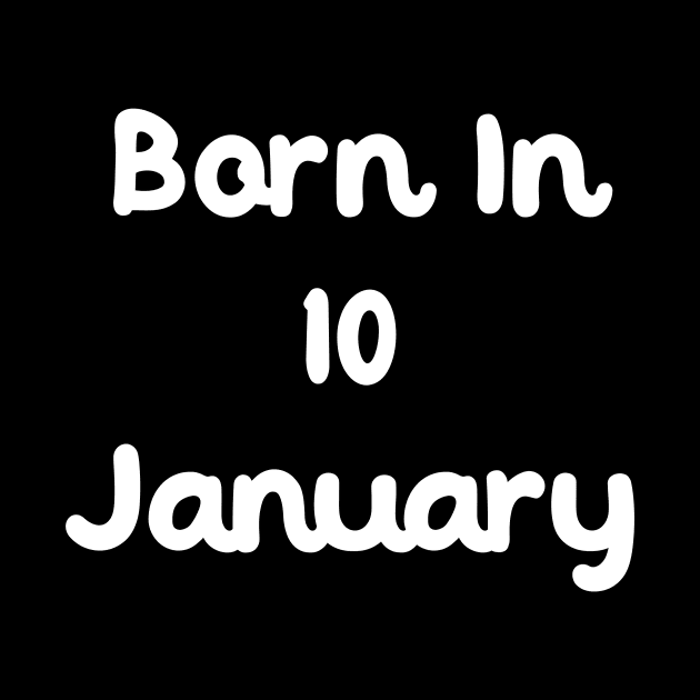 Born In 10 January by Fandie