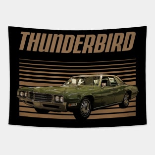 Ford Thunderbird 1971 Awesome Automobile Tapestry