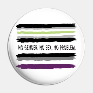 No Gender. No Sex. No Problem. Pin