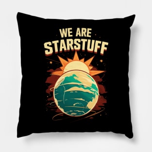 We Are Starstuff - The Earth and the Sun Pillow