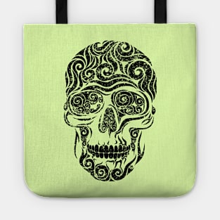 Swirly Skull Tote