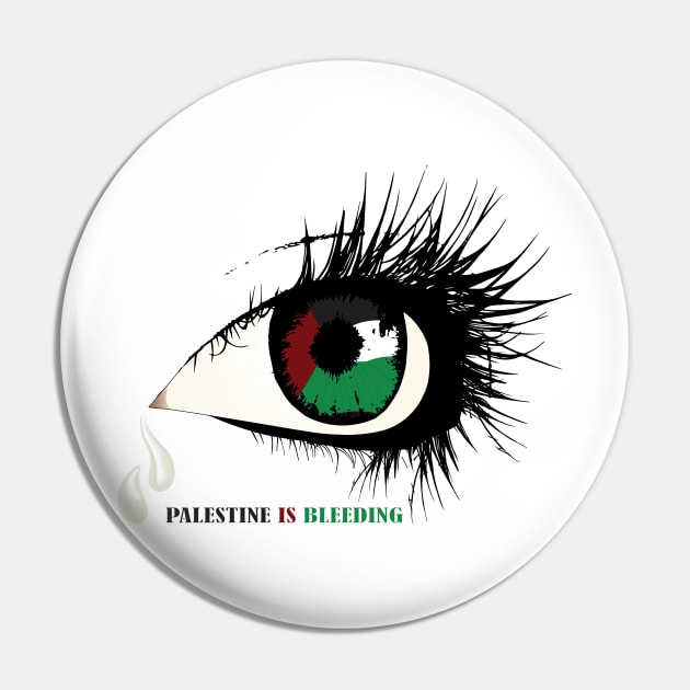 Palestine is bleeding Pin by mutarek