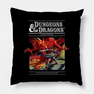 Vintage 70s Dungeons & Dragons Pillow