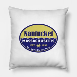 Nantucket Massachusetts MA Pillow