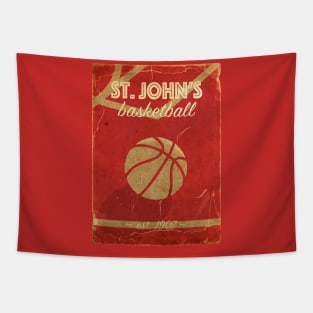 COVER SPORT - ST JOHNS BASKETBALL EST 1907 Tapestry