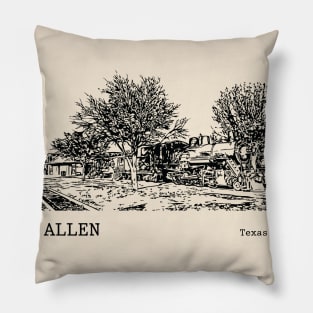 Allen Texas Pillow