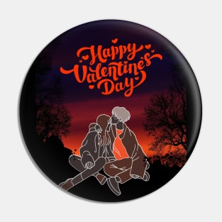 Happy valentines day Pin