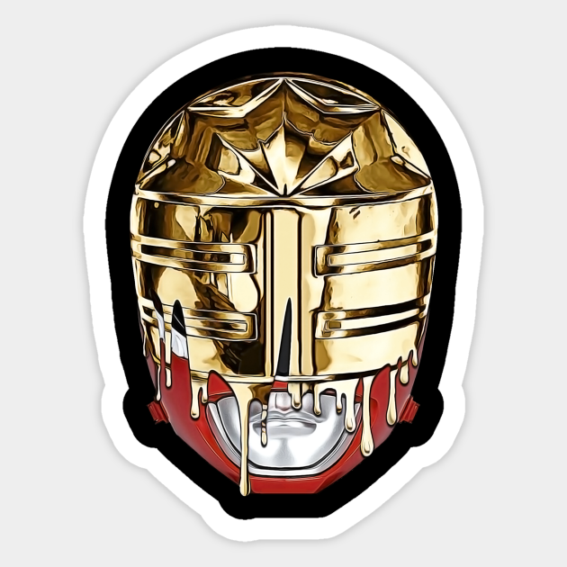 Red to Gold - Power Rangers - Sticker