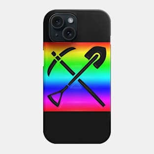 Western Era - Pick Axe and Shovel Phone Case