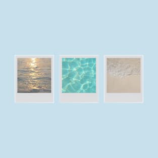 Tryptic: Sea Polaroids (abstract nature photography) T-Shirt