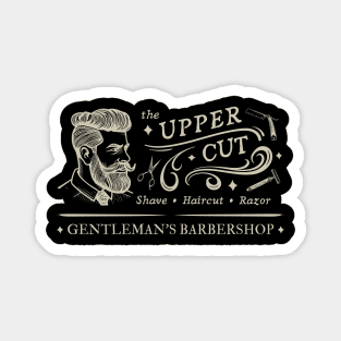 The Upper Cut Barbershop Magnet