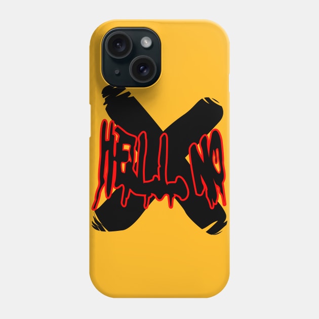 Persona 5 Dancing in Starlight Ryuji Sakamoto 'Hell No' cosplay shirt Phone Case by GysahlGreens