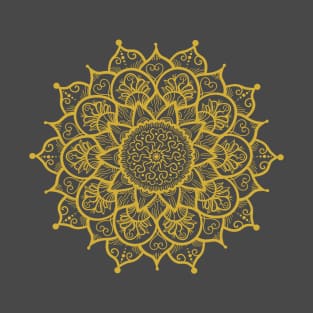 Mandala Gold T-Shirt