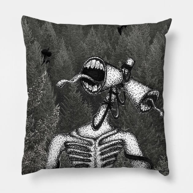 Siren Head Found Pillow by nannonthehermit